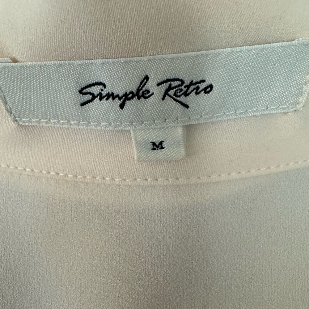 Simple Retro blouse M‎ - Picture 9 of 11